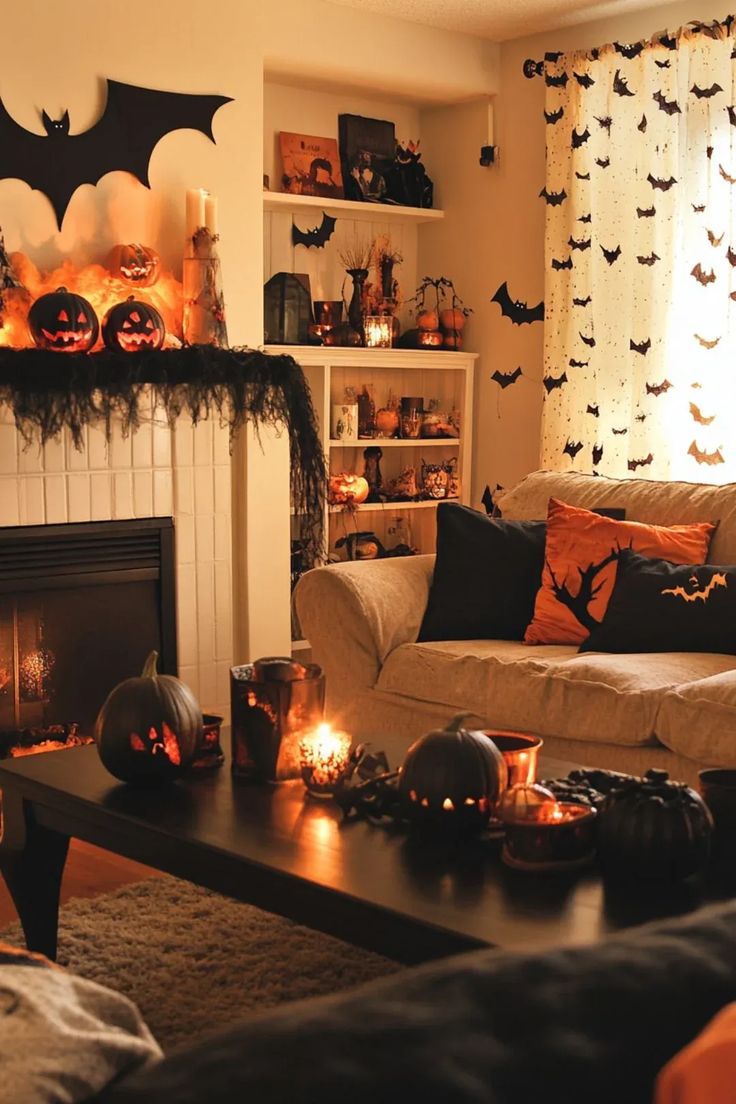 Halloween interior decor ideas